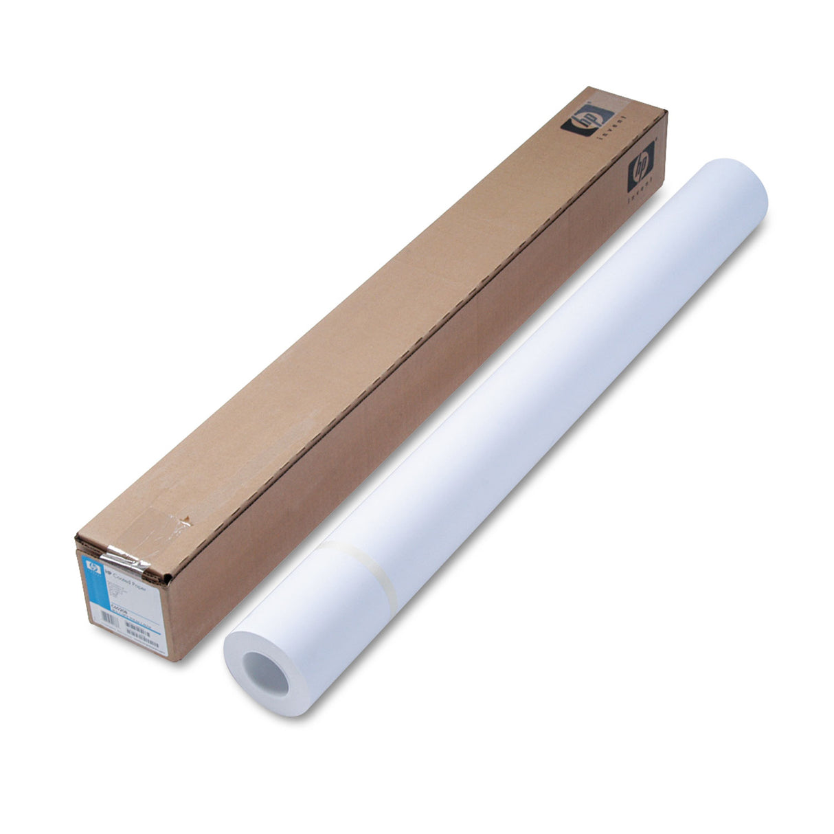 HP DesignJet Inkjet Large Format Paper, 4.5 mil, 36" x 150 ft, Coated White (C6020B)
