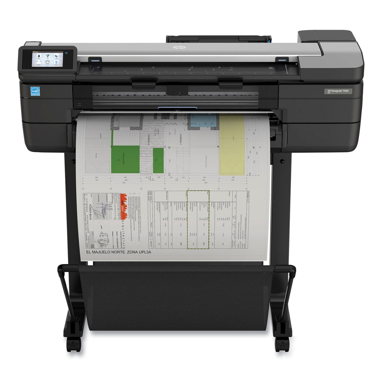 HP DesignJet T830 24" Multifunction Wide Format Inkjet Printer (F9A28D)