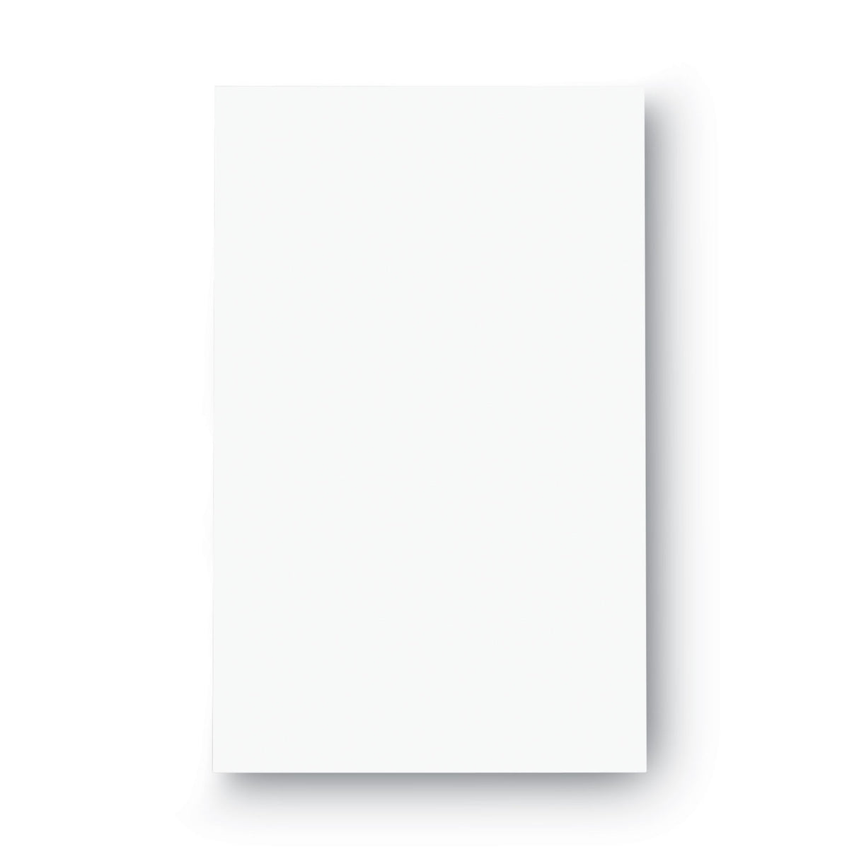 Universal Scratch Pads, Unruled, 5 x 8, White, 100 Sheets, 12/Pack (UNV35615)