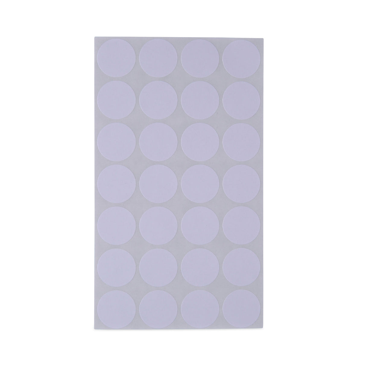 Universal Self-Adhesive Removable Color-Coding Labels, 0.75" dia, White, 28/Sheet, 36 Sheets/Pack (UNV40108)