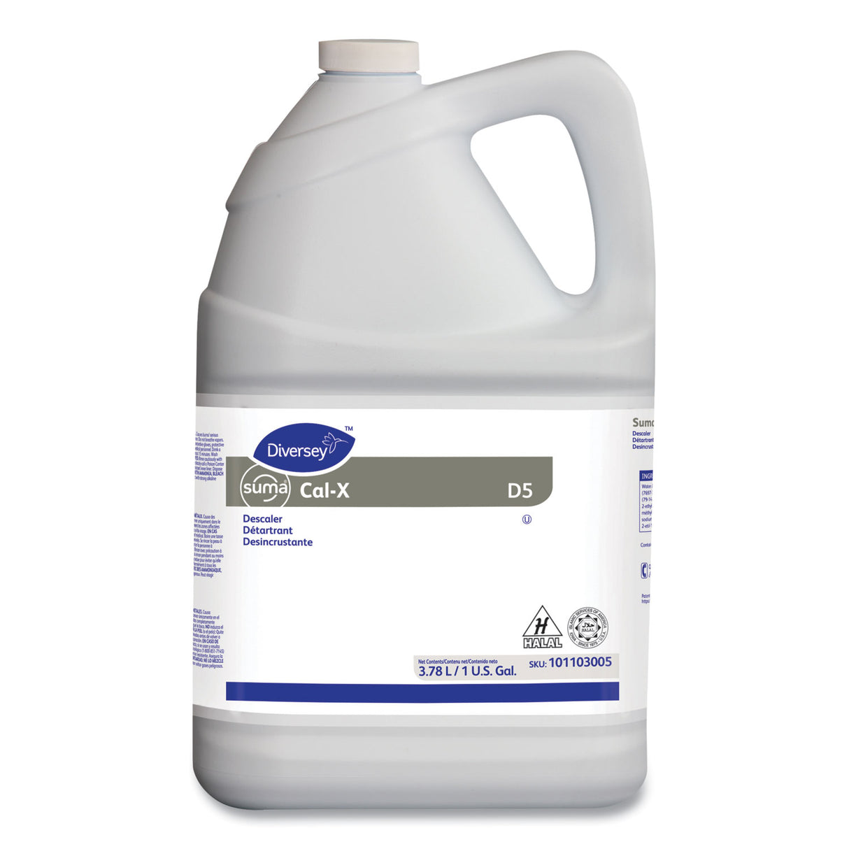 Diversey Suma Calc Descaler, Liquid, 1 gal, 4/Carton (101103005)