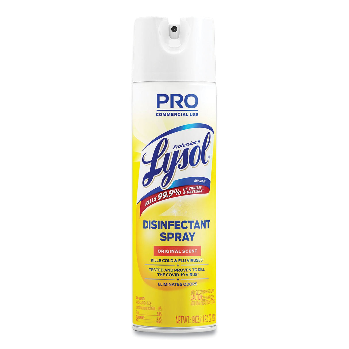 LysolÂ® Pro Original Disinfectant Spray, 19 oz. Aerosol Can (04650EA)