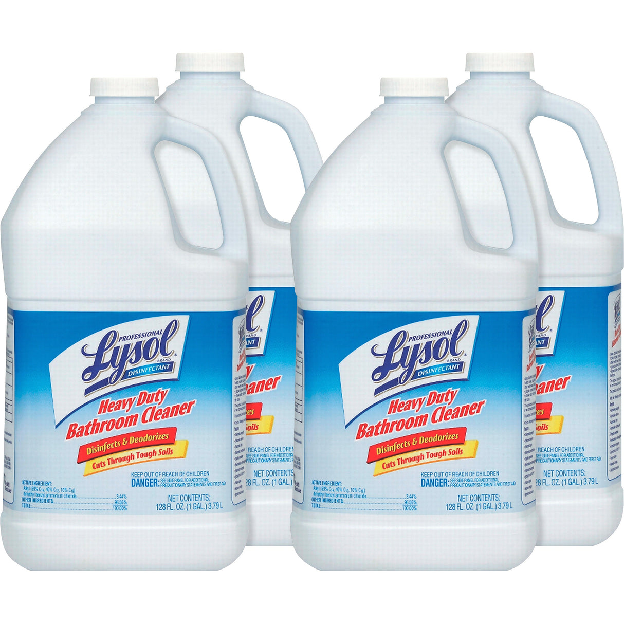 LysolÂ® Heavy-Duty Bathroom Disinfectant, 4 Gallons (94201CT)